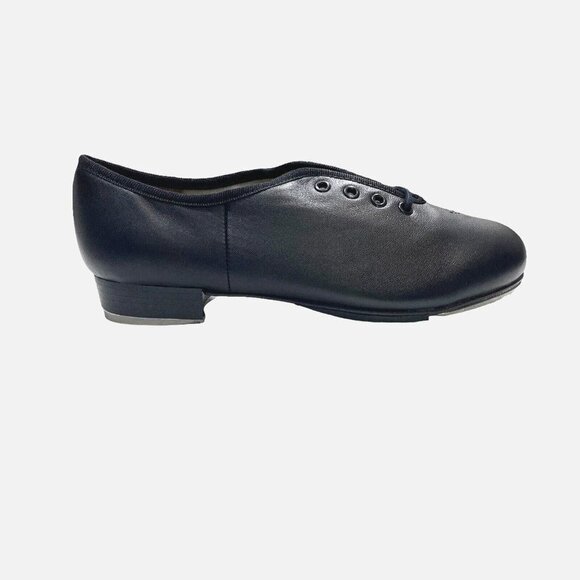 CAPEZIO CG55 TELETONE XTREME Tap Shoes Womens Size 5.5 M Black Lace-Up Dance NEW - Picture 1 of 14